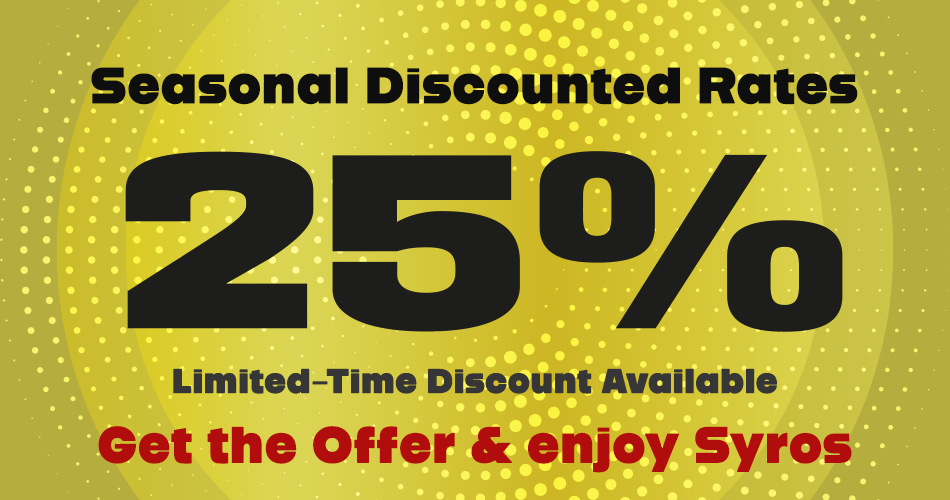 15% discount syros